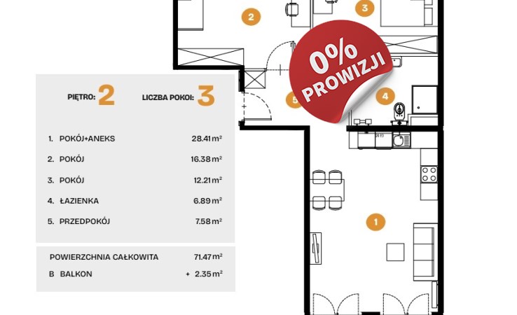 mieszkanie na sprzedaż - Kraków, Bronowice, Na Błonie 