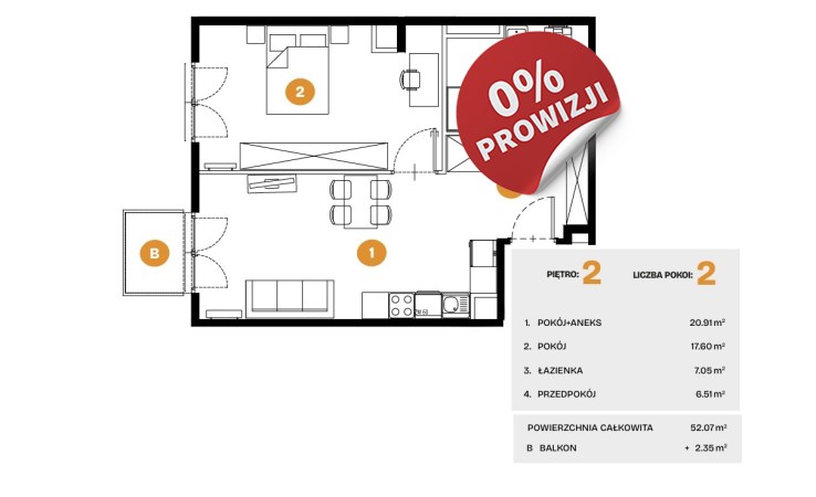 mieszkanie na sprzedaż - Kraków, Bronowice, Na Błonie 