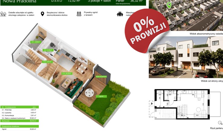 apartment for sale - Tarnów, Zabłocie, Skrzyszowska