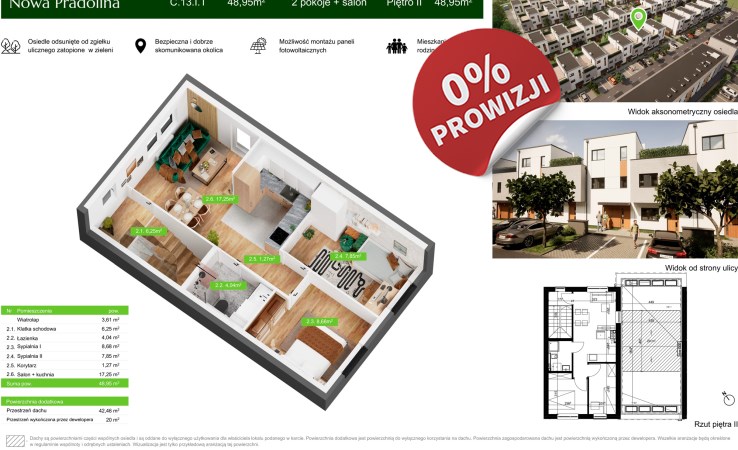 mieszkanie na sprzedaż - Tarnów, Zabłocie, Skrzyszowska