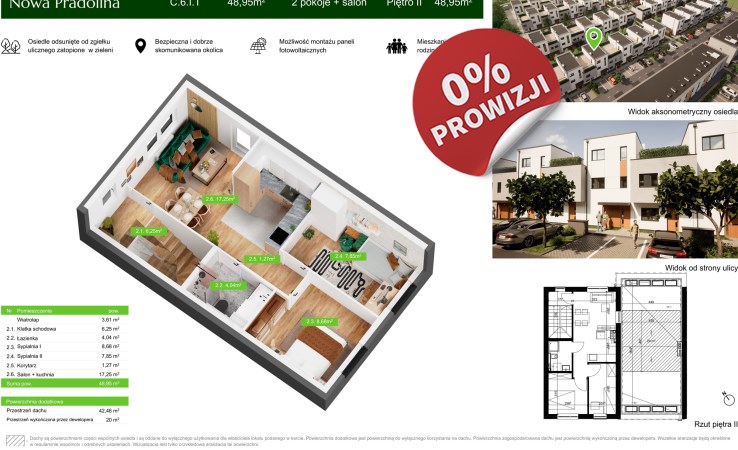 mieszkanie na sprzedaż - Tarnów, Zabłocie, Skrzyszowska